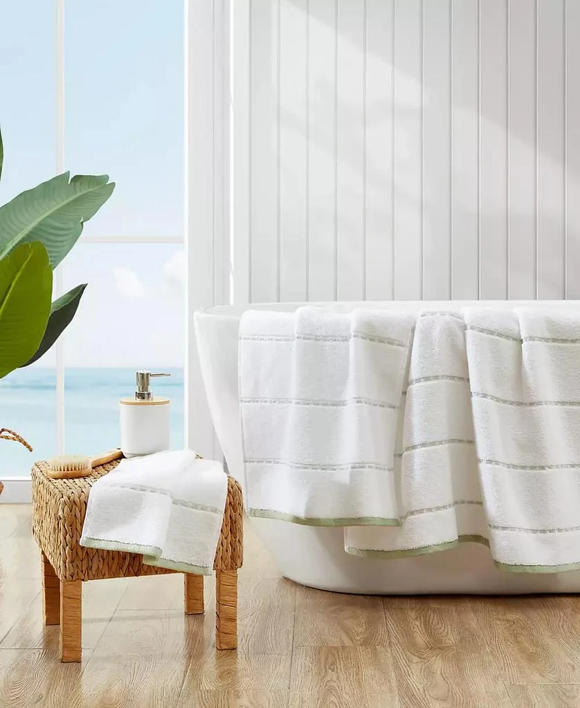 Tommy Bahama Home Ridley Solid Cotton Terry Quick Dry 3-Pc. 2