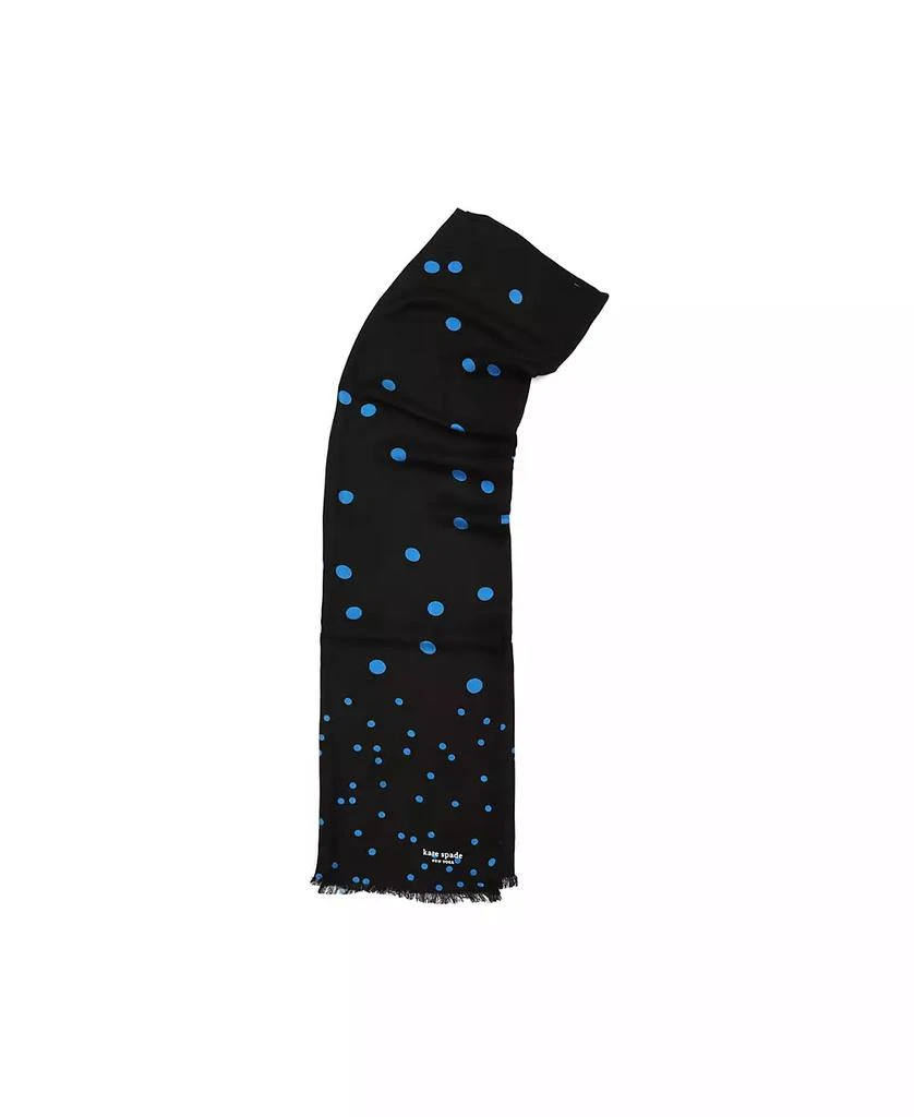 Kate Spade Scatter Dot Wool Oblong Scarf 2