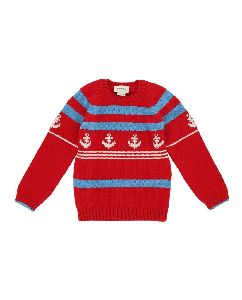 Gucci Gucci Kids Nautical Striped Sweater