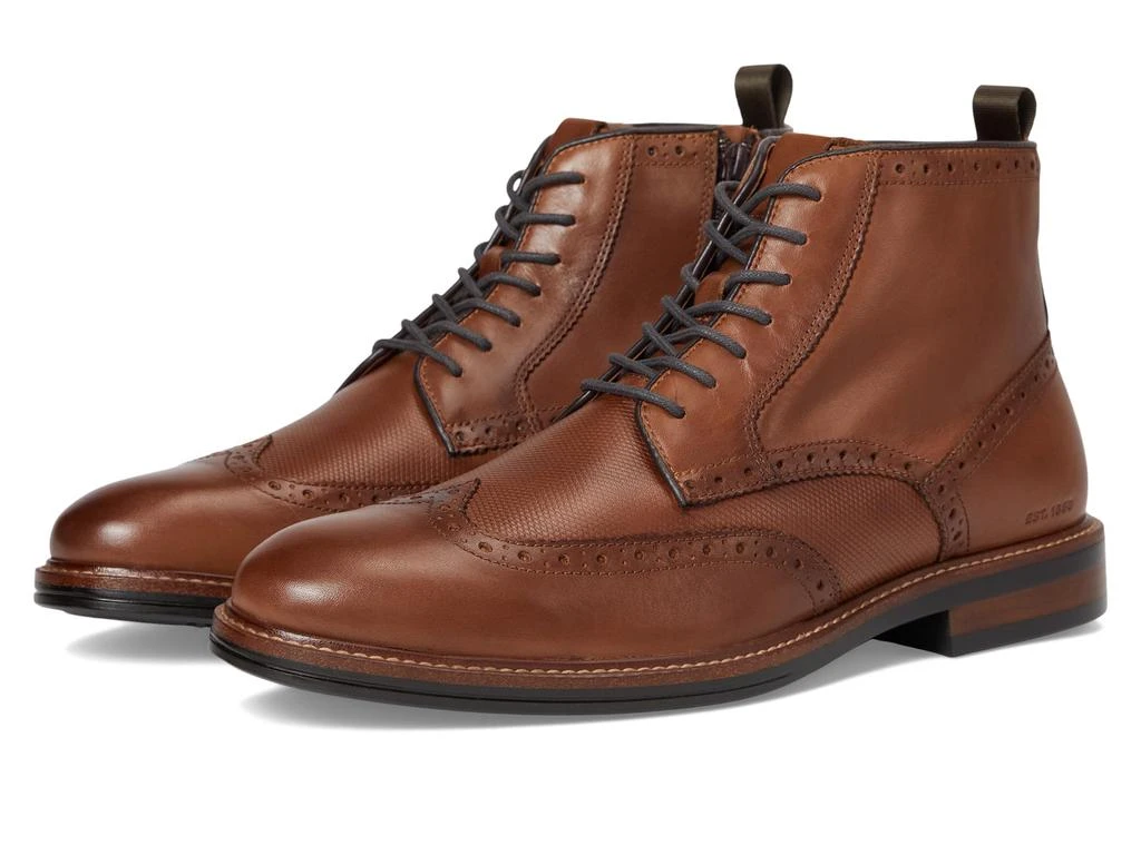 Johnston & Murphy XC+ Durham Embossed Wing Tip Shearling  display picture 1