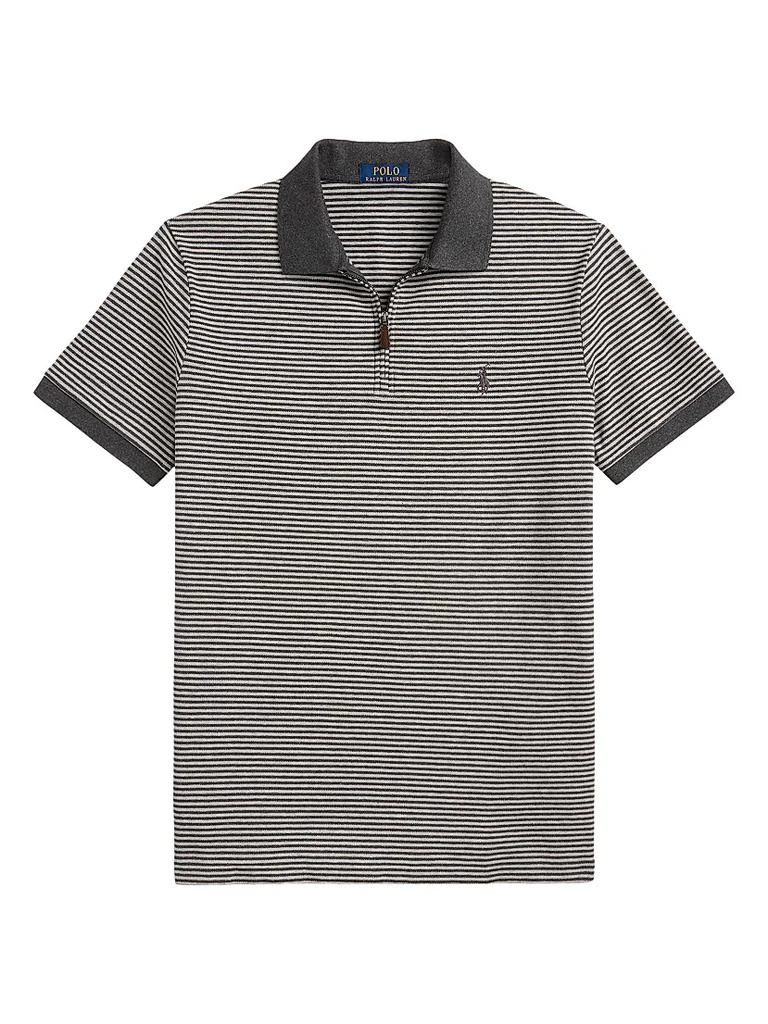 Ralph Lauren Striped Stretch Mesh Polo Shirt 1
