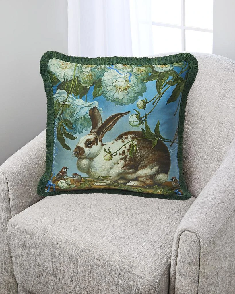 Yana Movchan Beautiful Nothing Silk Pillow 1