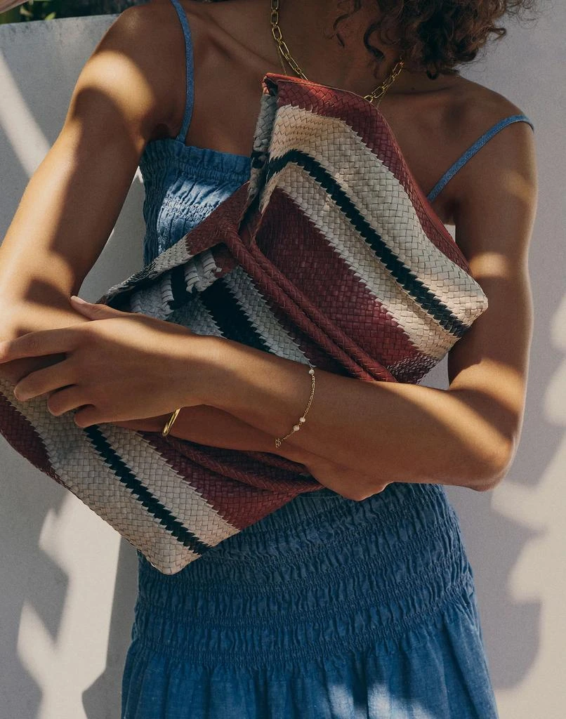 Madewell The Handwoven Leather Tote 3