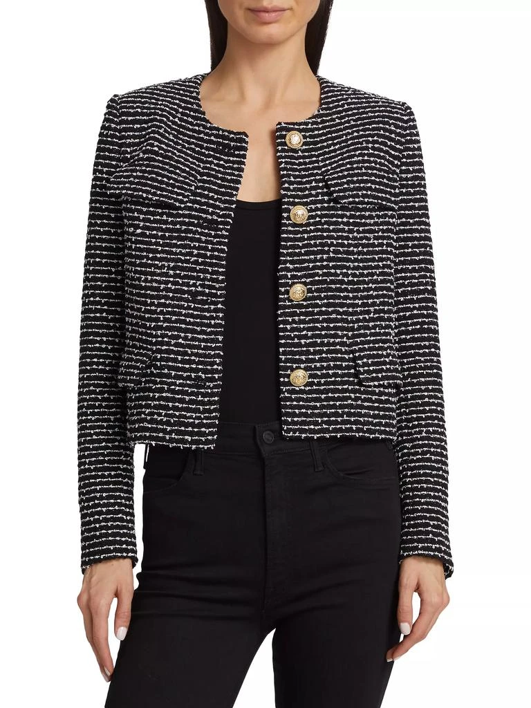 Cami NYC Rula Crewneck Tweed​ Jacket 3