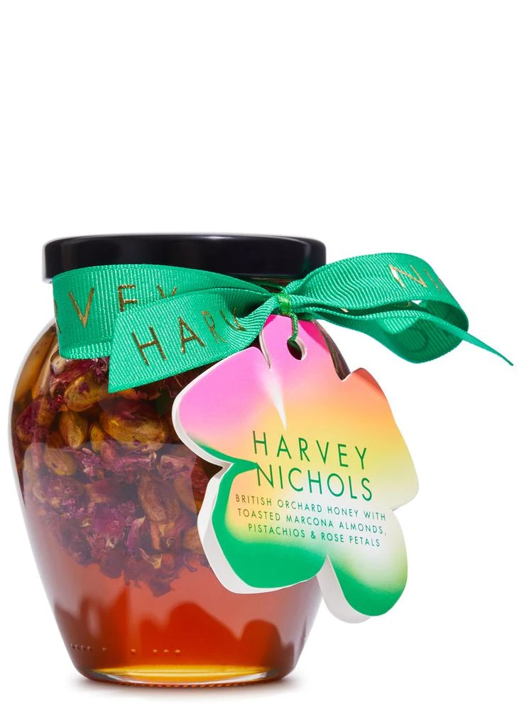 Harvey Nichols Almond, Pistachio & Rose Petal Honey 375g 3