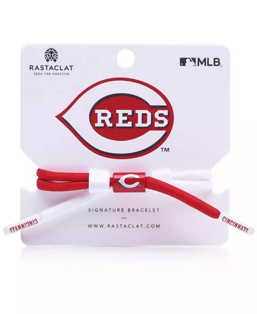 Rastaclat Men's Cincinnati Reds Signature Outfield Bracelet