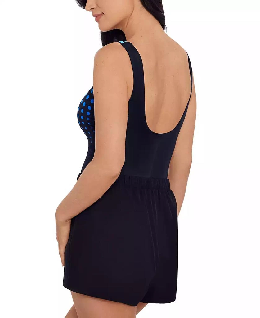 ShapeSolver Sport by Mimi Flamingo Women's Scoop-Neck Runaround Swimsuit 2