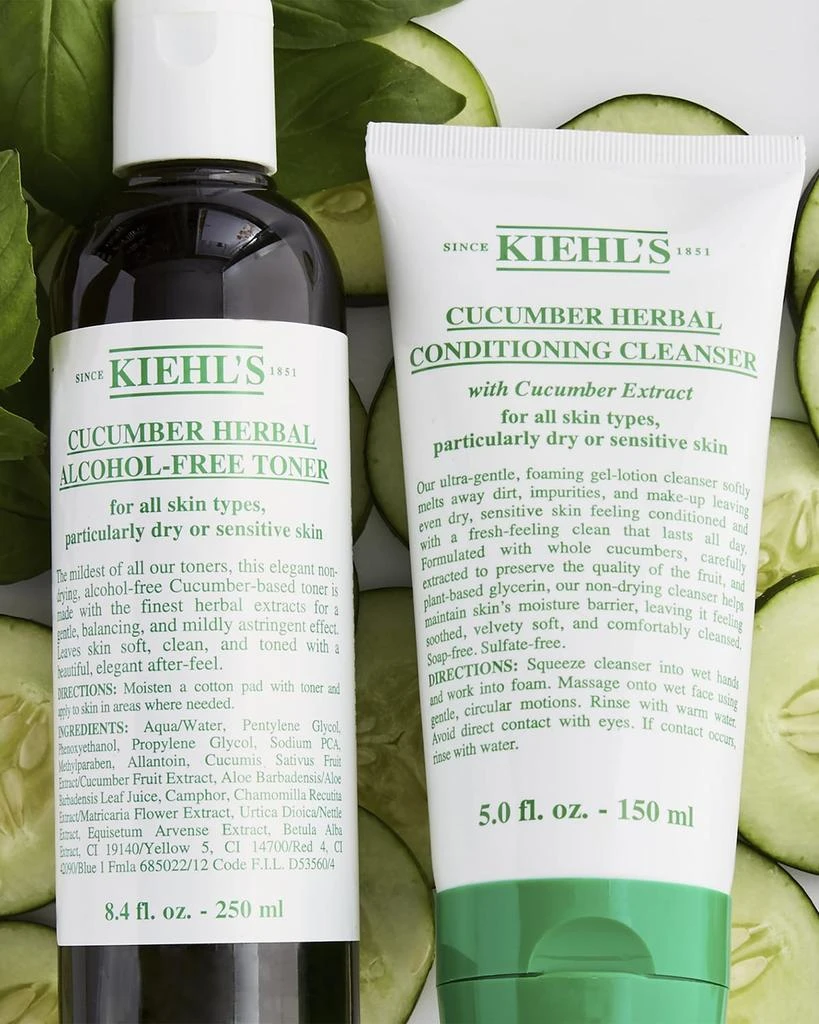 Kiehl's Cucumber Herbal Alcohol-Free Toner 3