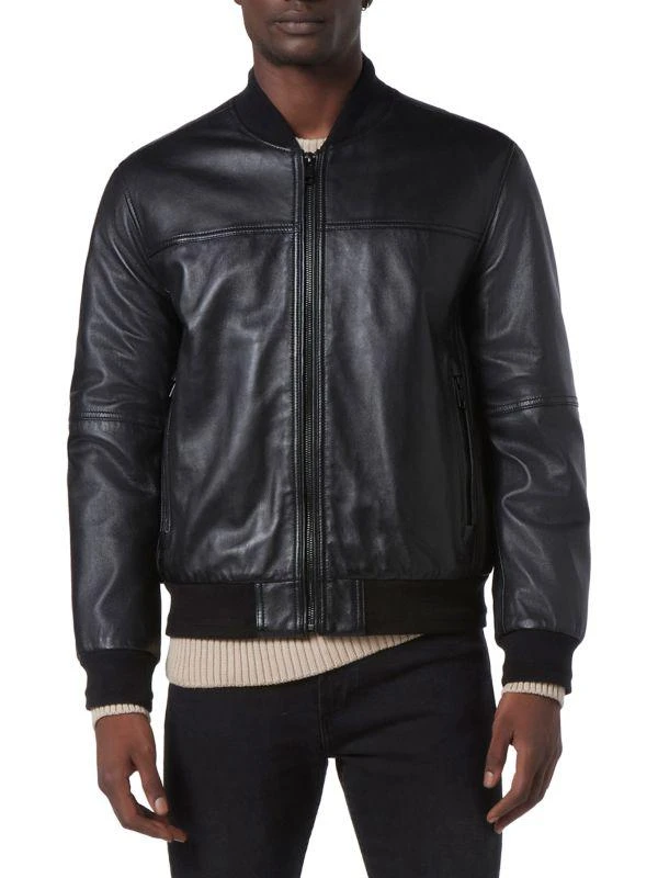 Marc New York by Andrew Marc Summit Leather Bomber Jacket 1