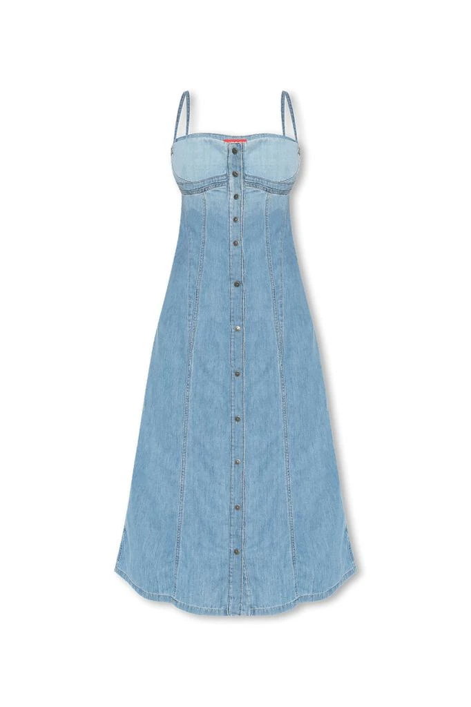 Diesel Diesel De-Dressy Midi Denim Dress 1