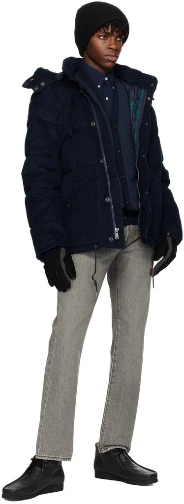 Ralph Lauren Navy Y-Neck Cardigan 4