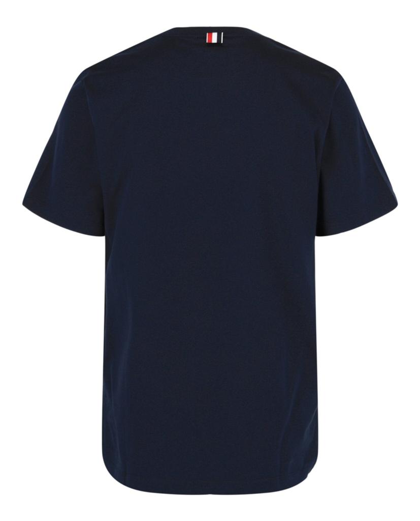 Thom Browne Jersey Relaxed Side Slit T-Shirt