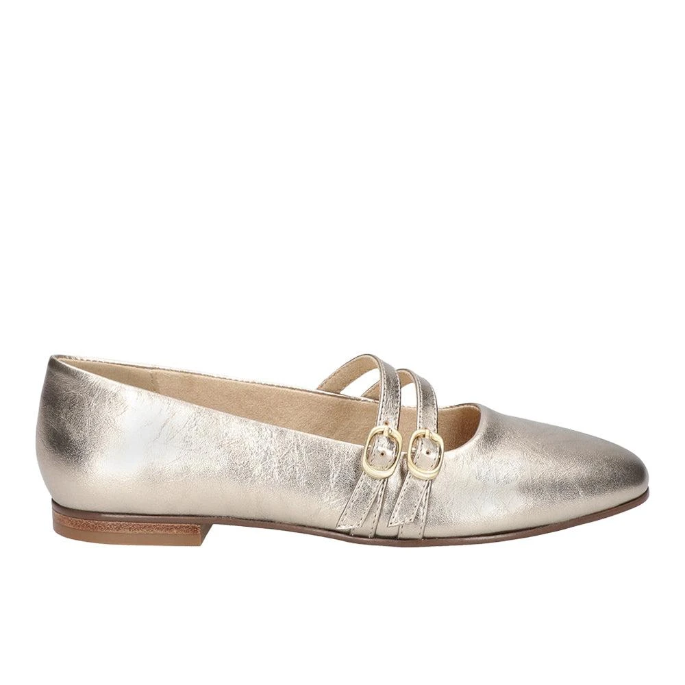 Bella Vita Davenport Metallic Mary Jane Flats