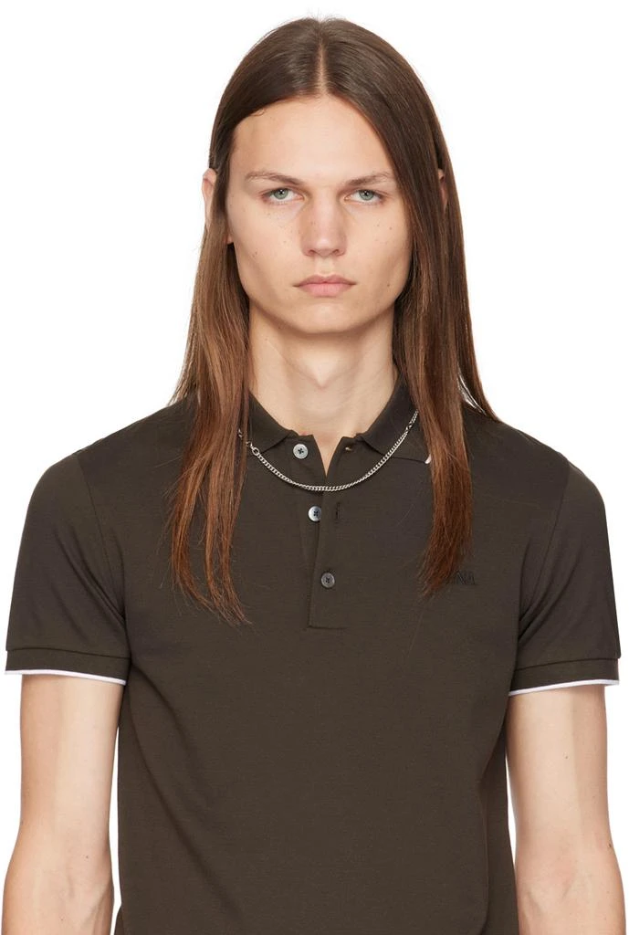 Paul Smith Silver Mixed Chain Necklace 2