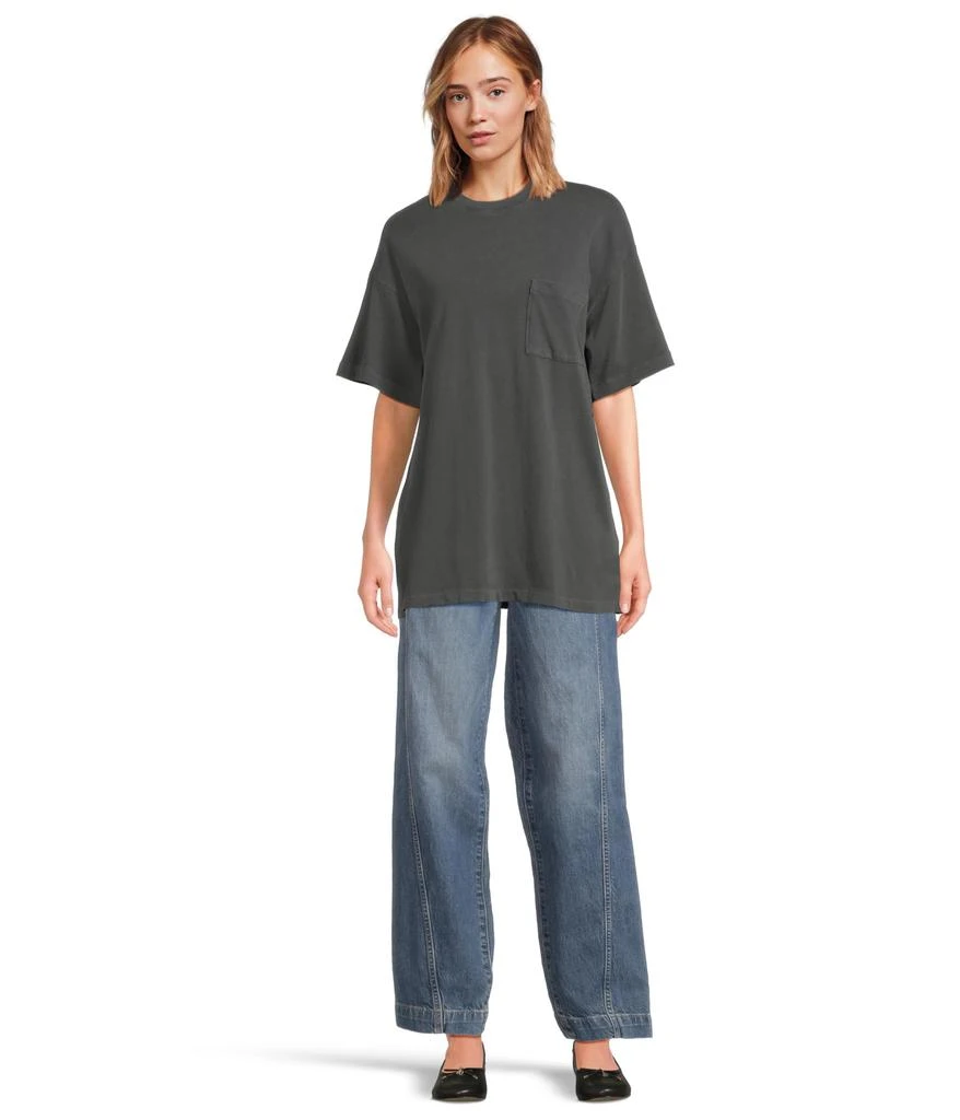 Madewell Garment-Dyed Oversized Pocket Tee 5