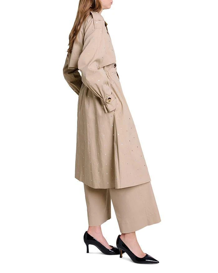 Maje Go Studs Trench Coat 4