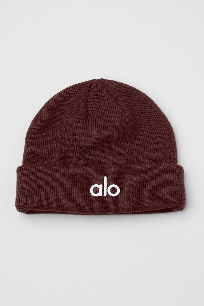 Alo Notable Beanie - Cherry Cola - Hats - Free Shipping  display picture 1