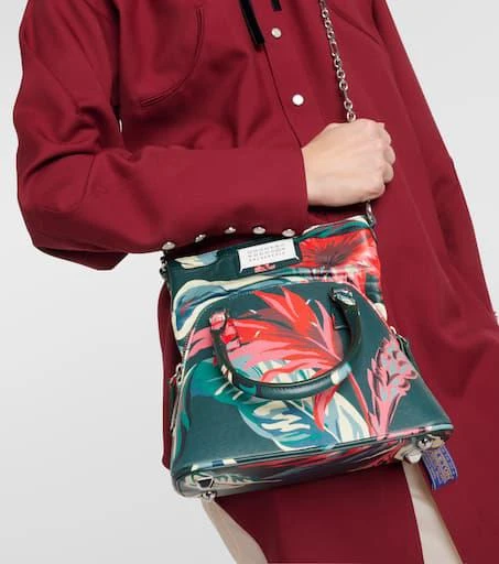 MAISON MARGIELA 5AC Classique Micro leather shoulder bag 6