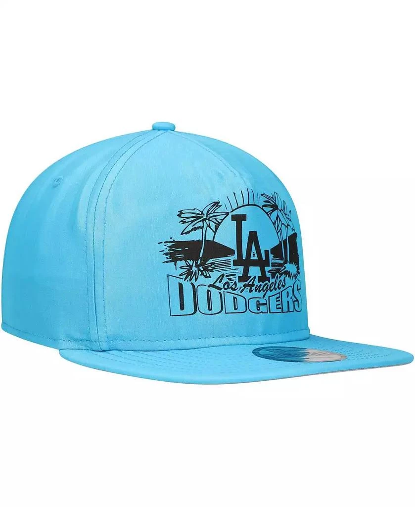 New Era Men's Blue Los Angeles Dodgers Neon Golfer Snapback Hat 2