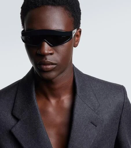 Prada Logo shield sunglasses 3