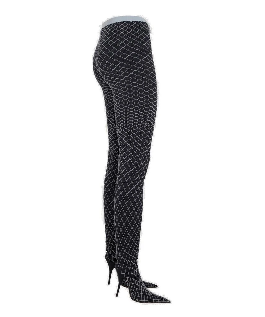 Balenciaga Balenciaga Knife Fishnet Pantaleggings Boots 3