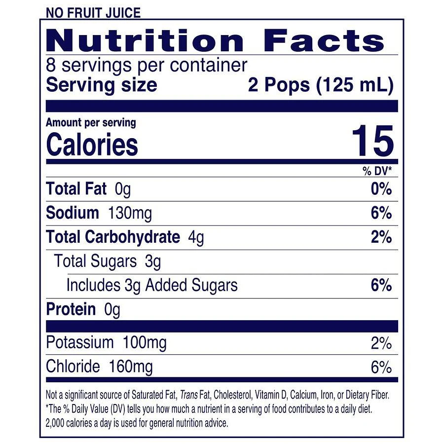 Pedialyte Electrolyte Solution Freezer Pops Variety Pack 5