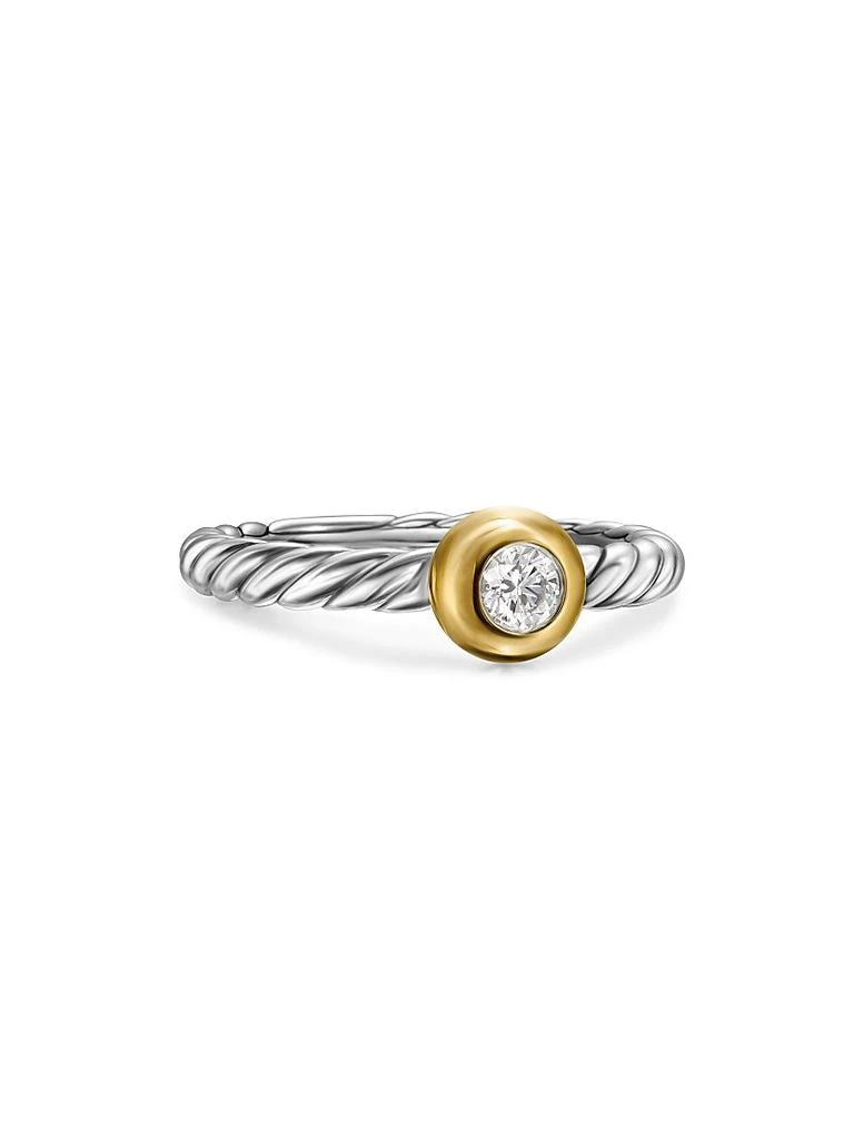David Yurman Petite Cable Ring in Sterling Silver