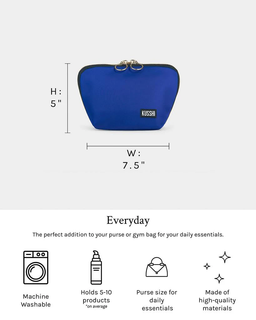 KUSSHI Everyday Makeup Bag 4