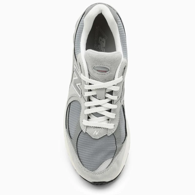 New Balance Low 2002R grey leather trainer 4