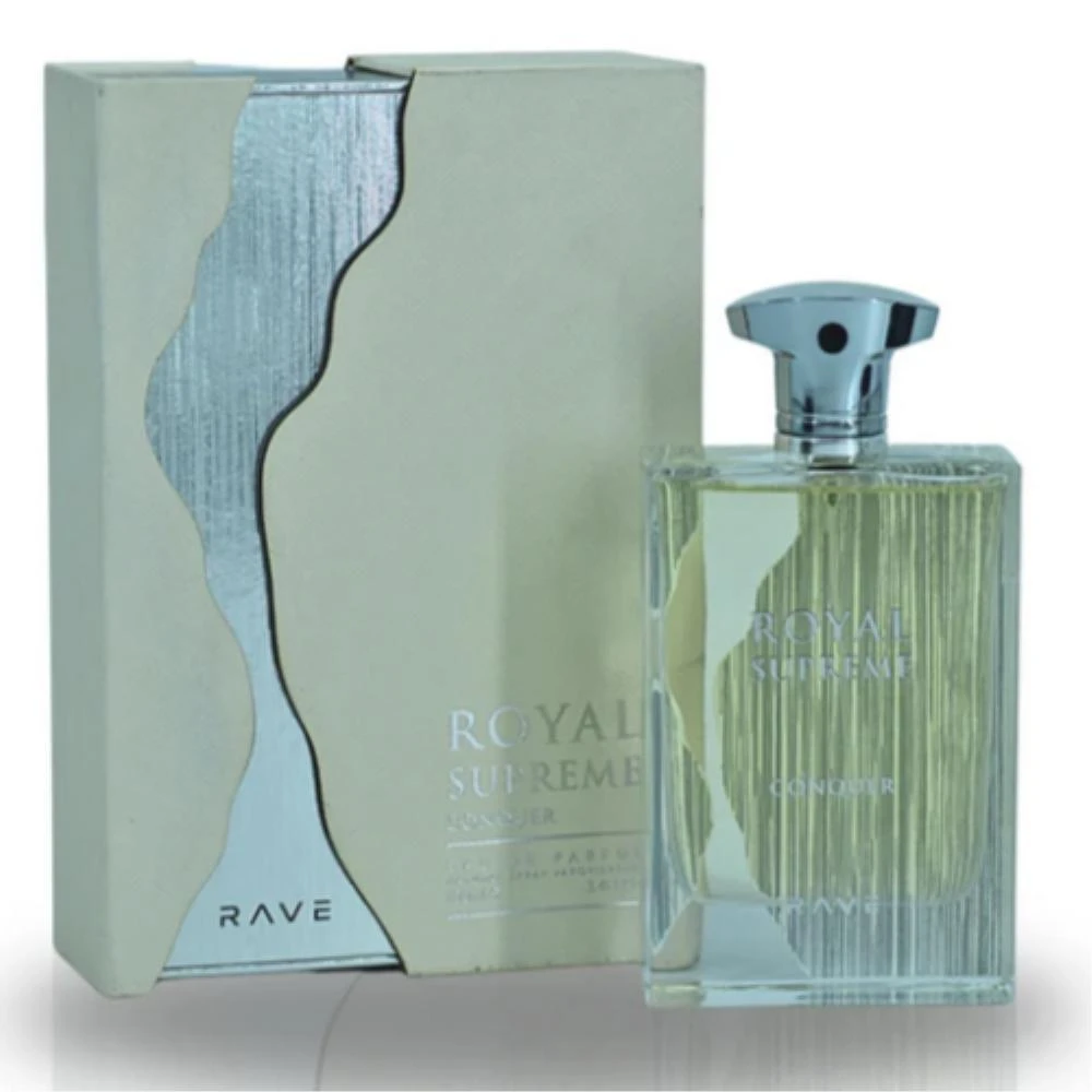 Lattafa Royal Supreme Conquer Eau De Parfum  Men's Cologne 3.4 Oz 1