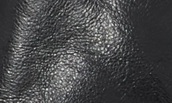 Elodie Faux Shearling Collar Faux Leather Crop Jacket 4