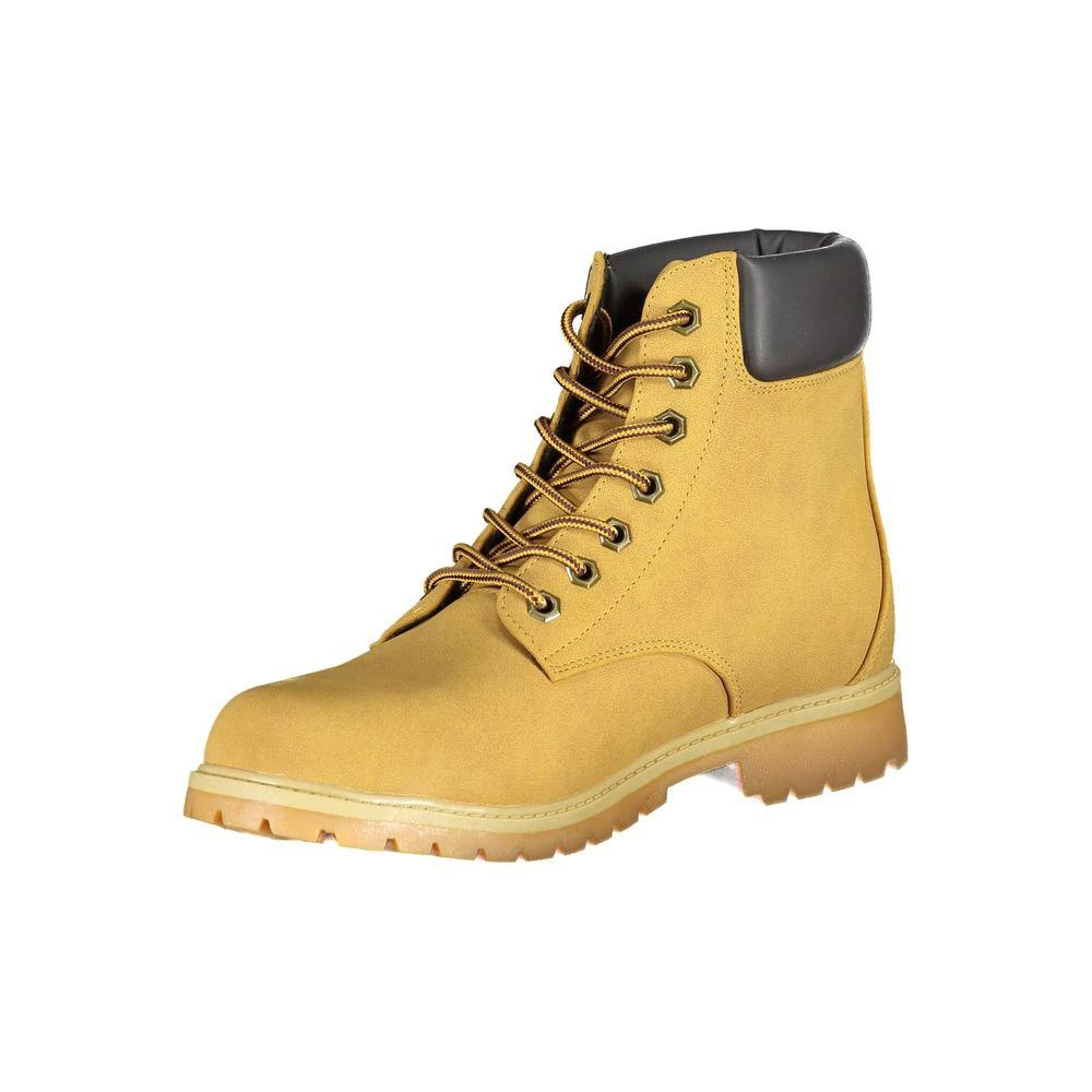 Fila Vibrant Yellow Contrast Lace-up Boots 3