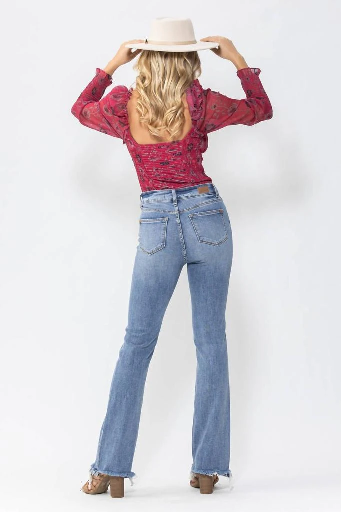 Judy Blue Judy Blue - Double Button Bootcut Jeans 2