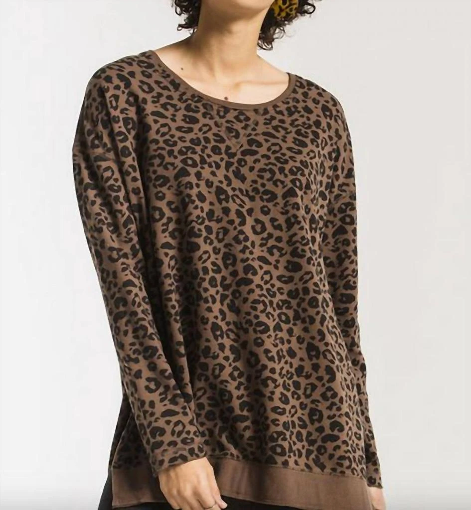 Z Supply Z Supply - Leopard Weekender Pullover 6