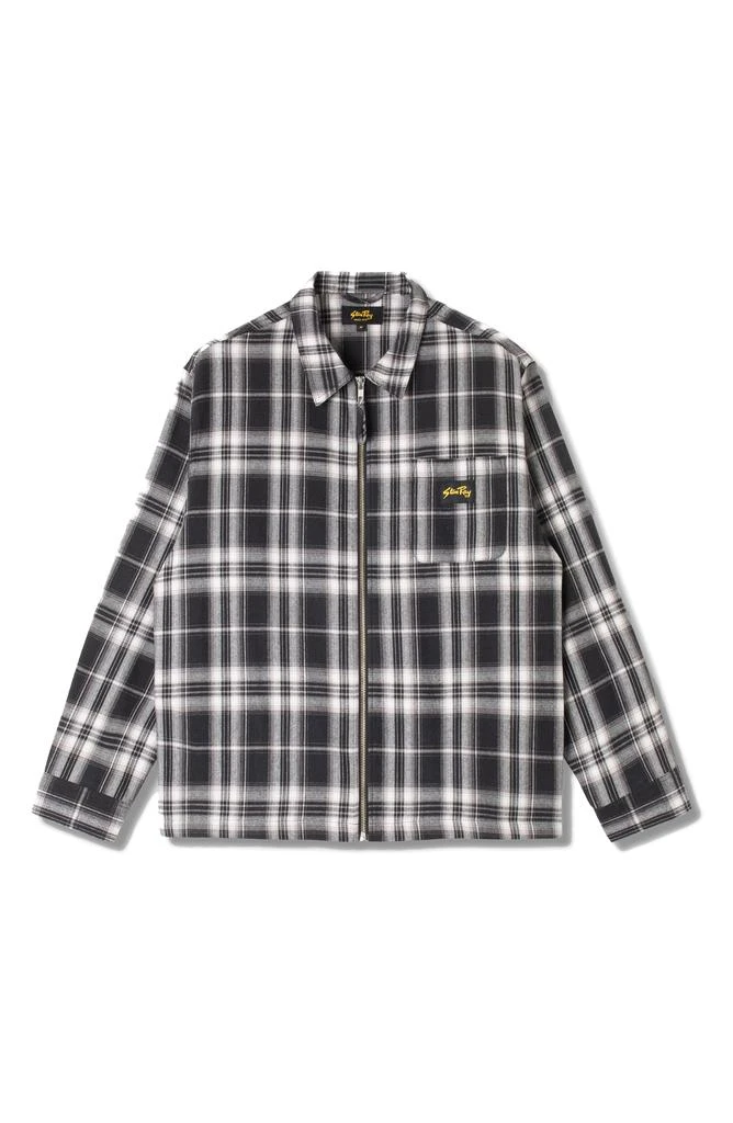 Stan Ray Plaid Zip-Up Shirt 4