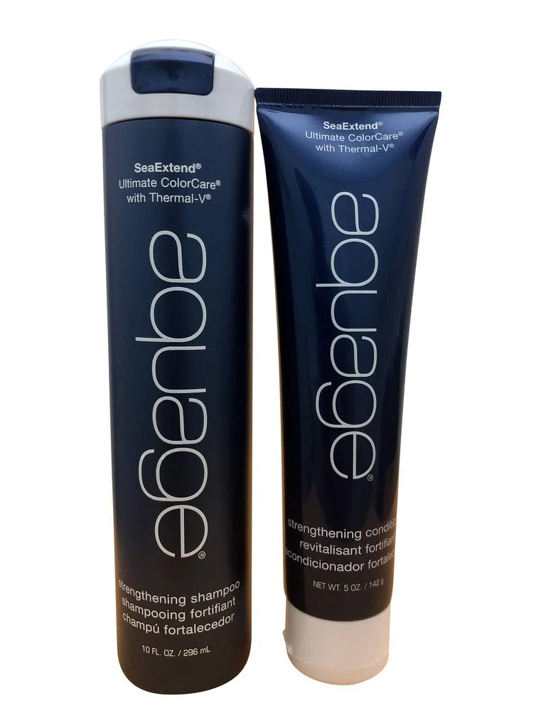 Aquage Strengthening Shampoo 10 OZ & Conditioner 5 OZ Set 1
