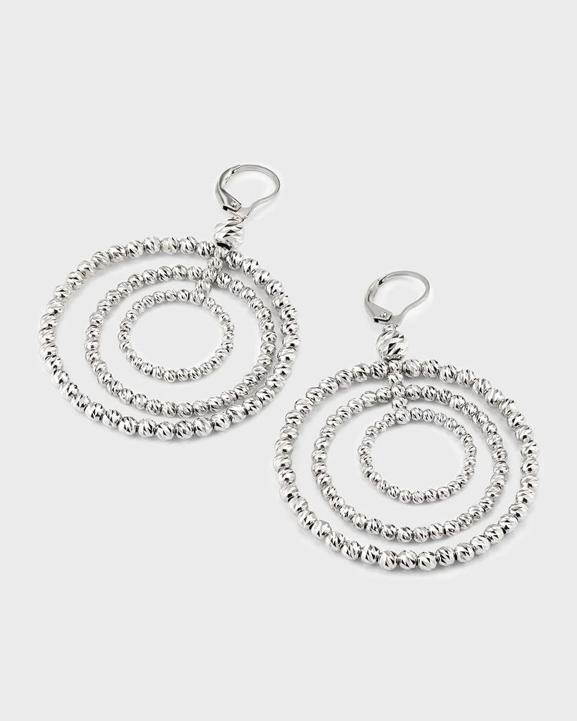 Platinum Born Platinum Hoop Earrings 3