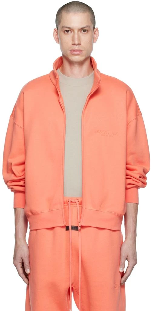 Fear of God ESSENTIALS Pink Full Zip Jacket 1