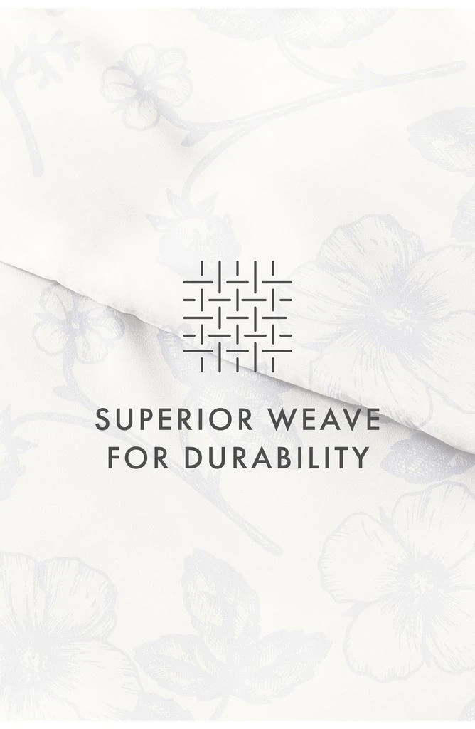 IENJOY HOME Premium Ultra Soft Garden Pattern 3-Piece Duvet Cover Set 6