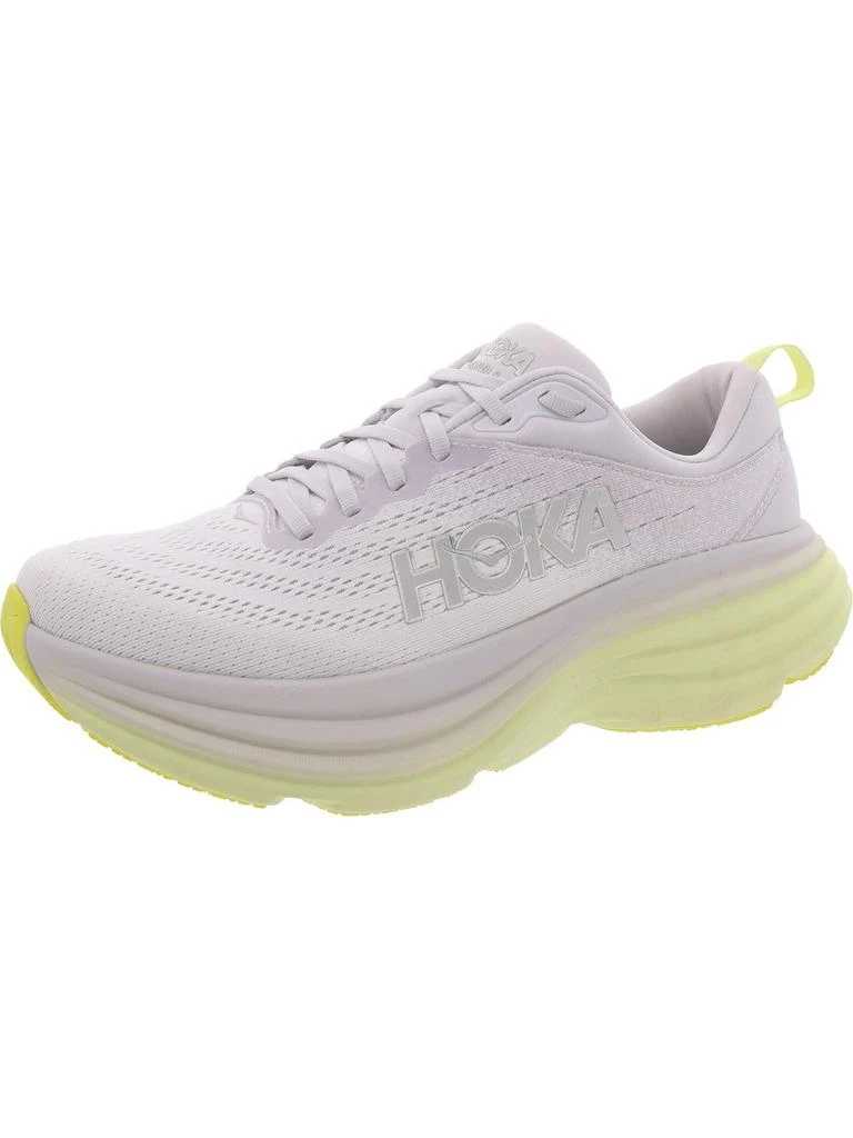Hoka One One Bondi 8 Womens Mesh Running Athletic and Training Shoes 23