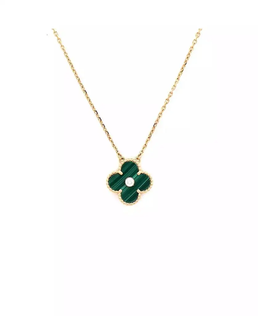 Pre-Owned Van Cleef & Arpels Vintage Alhambra Pendant Necklace