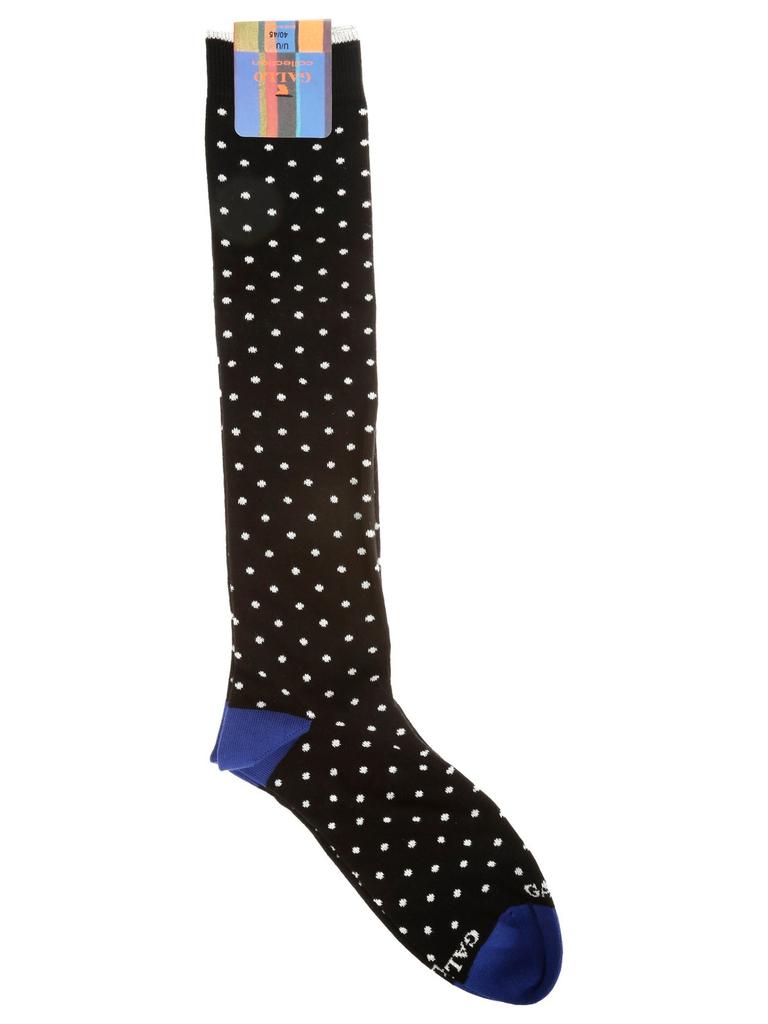 GALLO Gallo Polka Dot Knee-High Socks