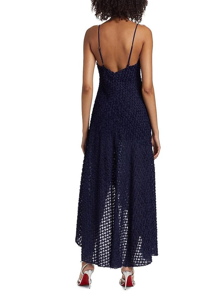 Ramy Brook Lorena Textured High-Low Maxi Dress 5