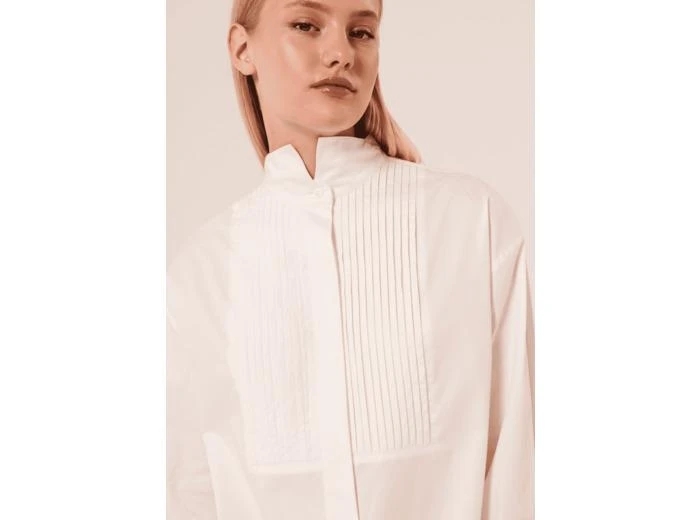 Tara Jarmon Chemise Carlina-Blanc en Coton 1
