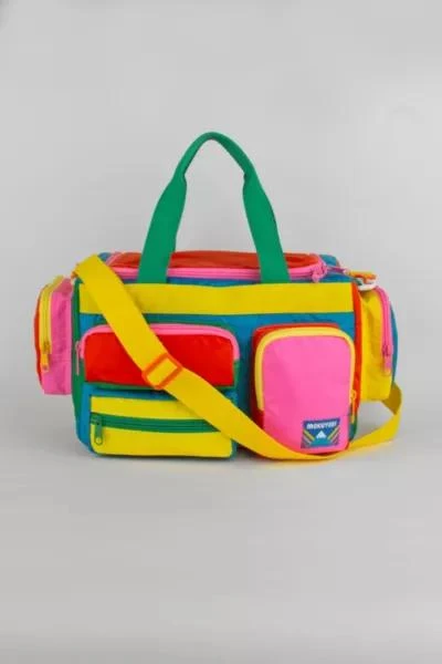 Mokuyobi Mokuyobi Camp Colorblock Weekender Travel Duffle Bag 1