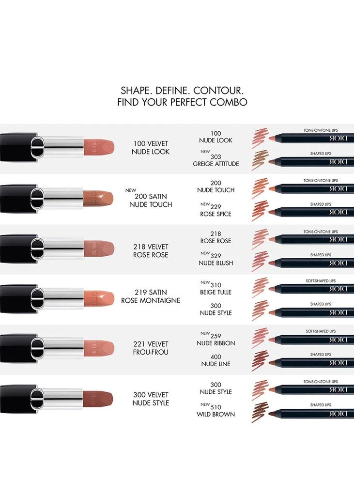 Dior Rouge Dior Contour Lip Liner Pencil 3