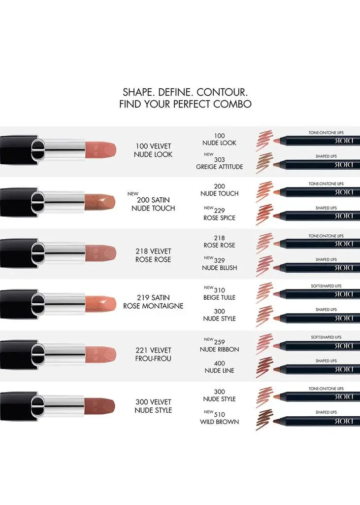 Dior Rouge Dior Contour Lip Liner Pencil 3