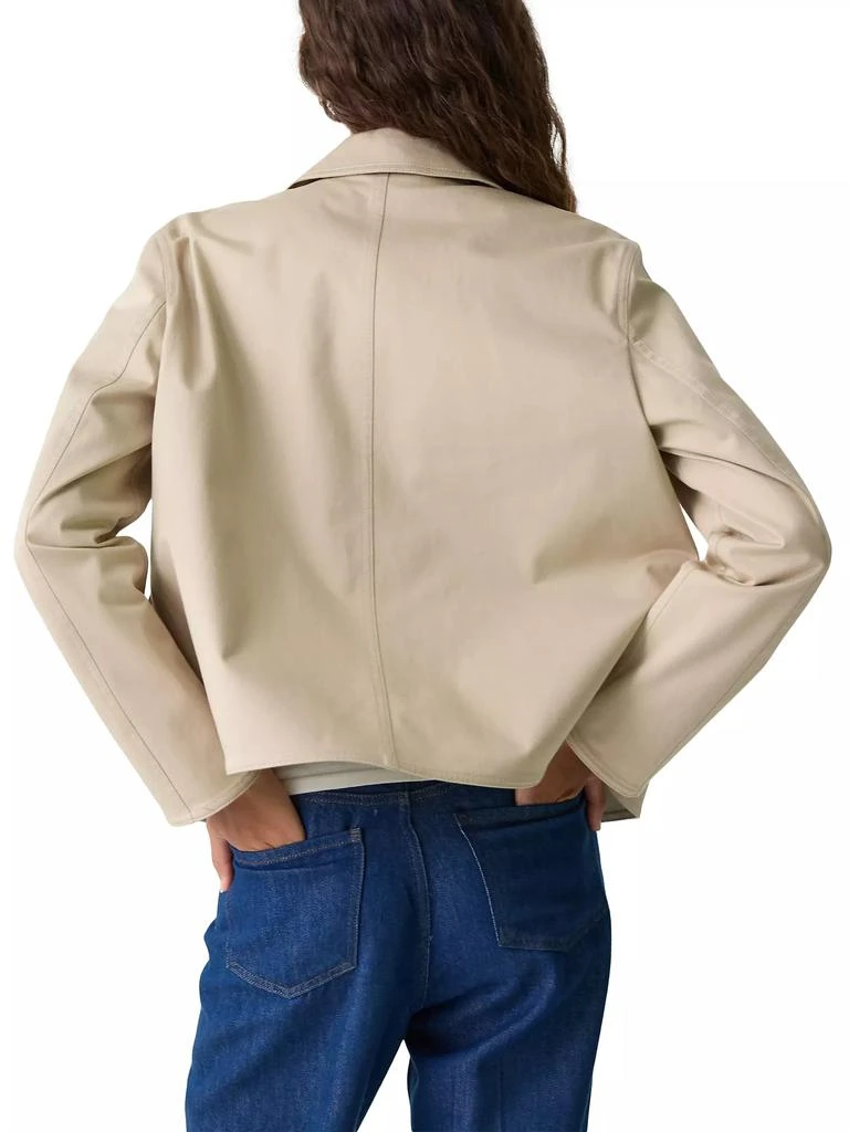 Theory Cotton Boxy Patch Jacket 5