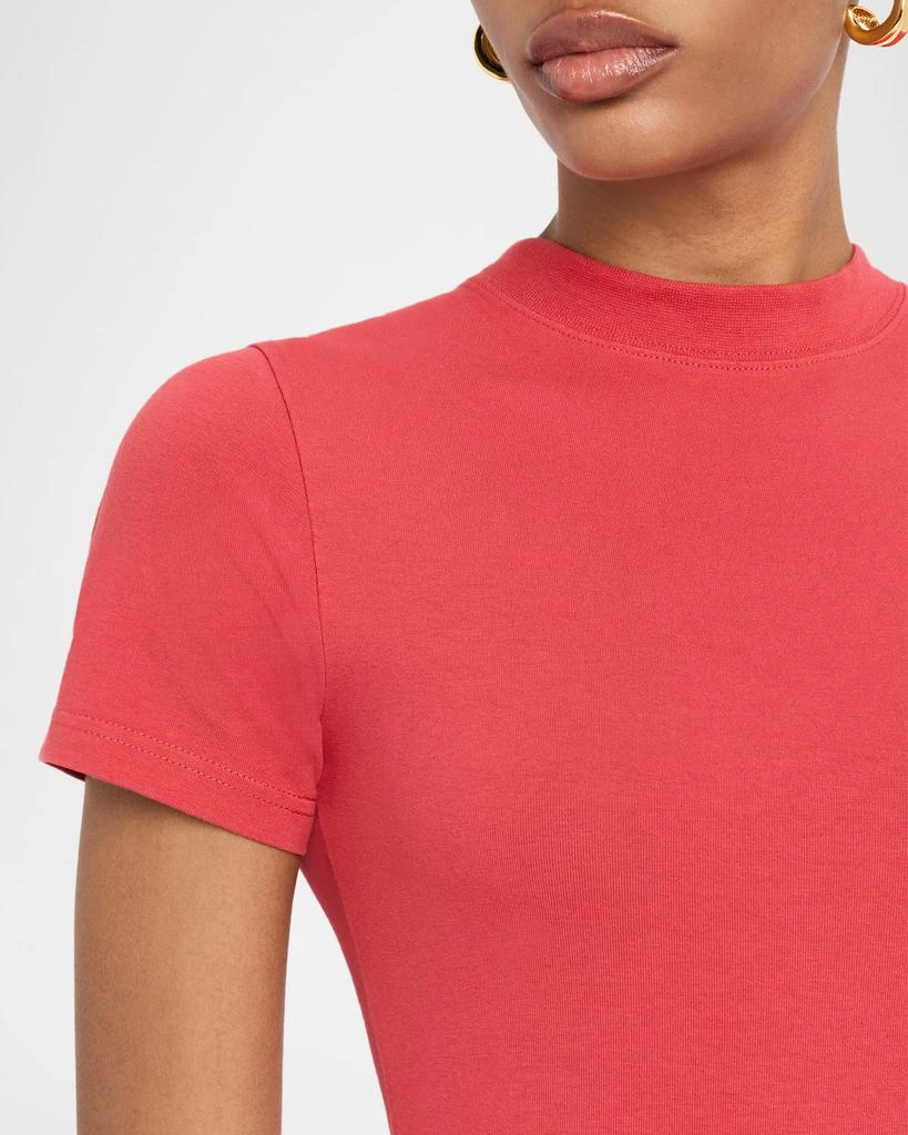 Balenciaga Short-Sleeve Mini T-Shirt Dress 5