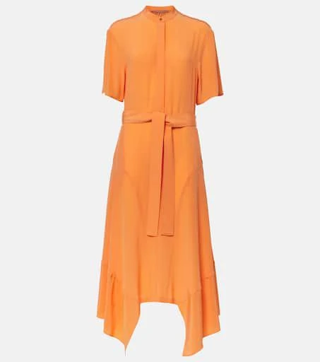 Stella McCartney Iconic silk crêpe de chine midi dress 1